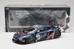 McLaren 12C GT3 #88 Von Ryan Racing A. Barff / T. Goodwin / B. Senna Spa 24 Hours 2013 Minichamps 1:18 151131388 Metal — zdjęcie 6 z 6
