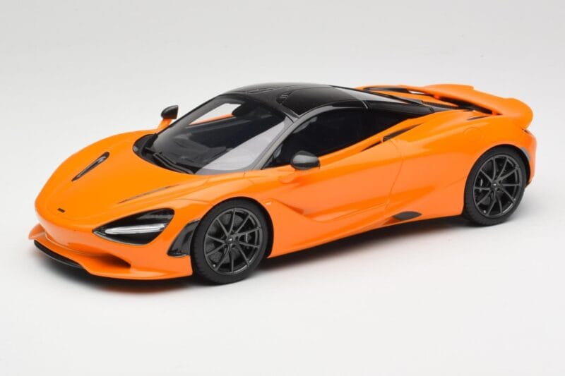 McLaren 750S McLaren Orange TopSpeed 1:18 TS0547 Metal