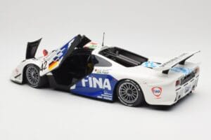 McLaren F1 GTR BMW Motorsport #42 J. Lehto / S. Soper / N. Piquet 24 Hours of Le Mans 1997 Minichamps 1:18 530133742 Metal — zdjęcie 5 z 8