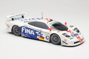 McLaren F1 GTR BMW Motorsport #42 J. Lehto / S. Soper / N. Piquet 24 Hours of Le Mans 1997 Minichamps 1:18 530133742 Metal — zdjęcie 6 z 8