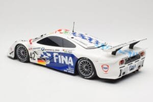 McLaren F1 GTR BMW Motorsport #42 J. Lehto / S. Soper / N. Piquet 24 Hours of Le Mans 1997 Minichamps 1:18 530133742 Metal — zdjęcie 7 z 8