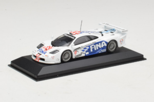 McLaren F1 GTR #9 Fina P. Kox / R. Ravaglia / A. Montermini 24 Hours of Le Mans 1997 Minichamps 1:43 MCLAREN002 Metal — zdjęcie 2 z 5