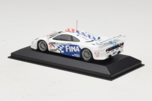 McLaren F1 GTR #9 Fina P. Kox / R. Ravaglia / A. Montermini 24 Hours of Le Mans 1997 Minichamps 1:43 MCLAREN002 Metal — zdjęcie 3 z 5