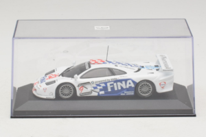 McLaren F1 GTR #9 Fina P. Kox / R. Ravaglia / A. Montermini 24 Hours of Le Mans 1997 Minichamps 1:43 MCLAREN002 Metal — zdjęcie 4 z 5