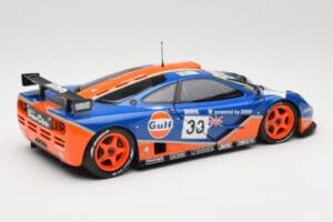McLaren F1 GTR Gulf Racing #33 S. Bellm / A. Weaver / J. Lehto 24 Hours of Le Mans 1996 Minichamps 1:18 530133633 Metal — zdjęcie 3 z 8