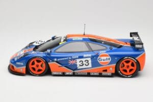 McLaren F1 GTR Gulf Racing #33 S. Bellm / A. Weaver / J. Lehto 24 Hours of Le Mans 1996 Minichamps 1:18 530133633 Metal — zdjęcie 4 z 8