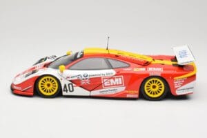 McLaren F1 GTR Gulf Team Davidoff #40 D. O'Rourke / G. Sugden / J. Auberlein 24 Hours of Le Mans 1998 Minichamps 1:18 5301338 — zdjęcie 4 z 8