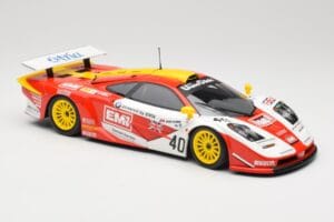 McLaren F1 GTR Gulf Team Davidoff #40 D. O'Rourke / G. Sugden / J. Auberlein 24 Hours of Le Mans 1998 Minichamps 1:18 5301338 — zdjęcie 6 z 8
