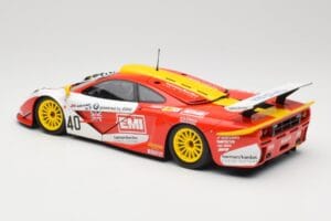 McLaren F1 GTR Gulf Team Davidoff #40 D. O'Rourke / G. Sugden / J. Auberlein 24 Hours of Le Mans 1998 Minichamps 1:18 5301338 — zdjęcie 7 z 8