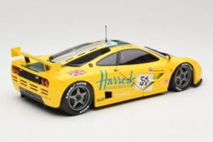 McLaren F1 GTR Harrods Mach One Racing #51 A. Wallace / D. Bell / J. Bell 24 Hours of Le Mans 1995 Minichamps 1:18 530133551  — zdjęcie 3 z 8