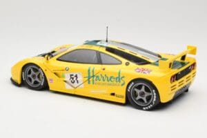 McLaren F1 GTR Harrods Mach One Racing #51 A. Wallace / D. Bell / J. Bell 24 Hours of Le Mans 1995 Minichamps 1:18 530133551  — zdjęcie 7 z 8