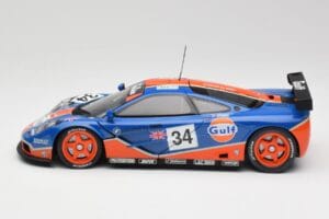 McLaren F1 GTR #34 Gulf Racing 1996 UT Models 1:18 39621 Metal — zdjęcie 4 z 8