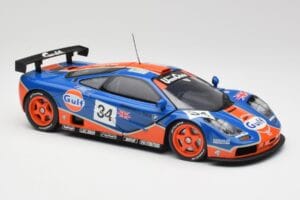 McLaren F1 GTR #34 Gulf Racing 1996 UT Models 1:18 39621 Metal — zdjęcie 6 z 8