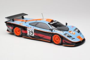 McLaren F1 GTR #39 R. Bellm / A. Gilbert-Scott 24 Hours of Le Mans 1997 Minichamps 1:18 530133739 Metal — zdjęcie 6 z 8