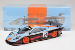 McLaren F1 GTR #39 R. Bellm / A. Gilbert-Scott 24 Hours of Le Mans 1997 Minichamps 1:18 530133739 Metal — zdjęcie 8 z 8