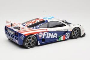 McLaren F1 GTR Team Bigazzi #39 N. Piquet / A. Cecotto / D. Sullivan 24 Hours of Le Mans 1996 Minichamps 1:18 530133639 Metal — zdjęcie 3 z 8
