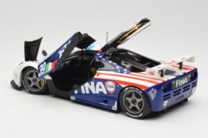 McLaren F1 GTR Team Bigazzi #39 N. Piquet / A. Cecotto / D. Sullivan 24 Hours of Le Mans 1996 Minichamps 1:18 530133639 Metal — zdjęcie 5 z 8