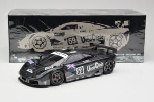 McLaren F1 GTR #59 Ueno Clinic Y. Dalmas / J.J. Lehto / M. Sekiya 24 Hours of Le Mans Winner 1995 Minichamps 1:18 530133559 M — zdjęcie 8 z 8