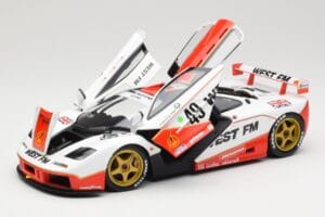 McLaren F1 GTR West Competition #49 J. Nielsen / J. Mass / T. Bscher 24 Hours of Le Mans 1995 Minichamps 1:18 530133549 Metal — zdjęcie 2 z 8