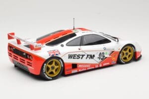 McLaren F1 GTR West Competition #49 J. Nielsen / J. Mass / T. Bscher 24 Hours of Le Mans 1995 Minichamps 1:18 530133549 Metal — zdjęcie 3 z 8