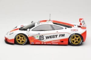McLaren F1 GTR West Competition #49 J. Nielsen / J. Mass / T. Bscher 24 Hours of Le Mans 1995 Minichamps 1:18 530133549 Metal — zdjęcie 4 z 8