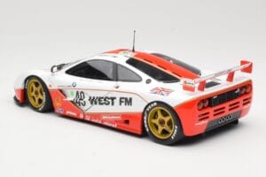 McLaren F1 GTR West Competition #49 J. Nielsen / J. Mass / T. Bscher 24 Hours of Le Mans 1995 Minichamps 1:18 530133549 Metal — zdjęcie 7 z 8