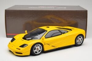 McLaren F1 Żółty Minichamps 1:12 530133121 Metal — zdjęcie 9 z 9