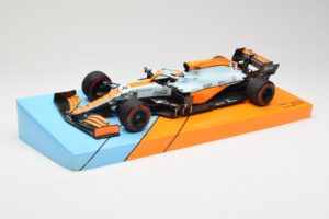 McLaren MCL35M #4 L. Norris 3rd Place Monaco GP 2021 Minichamps 1:18 533212402 Metal — zdjęcie 2 z 6