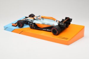 McLaren MCL35M #4 L. Norris 3rd Place Monaco GP 2021 Minichamps 1:18 533212402 Metal — zdjęcie 5 z 6
