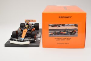 McLaren MCL60 #4 L. Norris F1 2023 Minichamps 1:18 537231804 Metal — zdjęcie 6 z 6