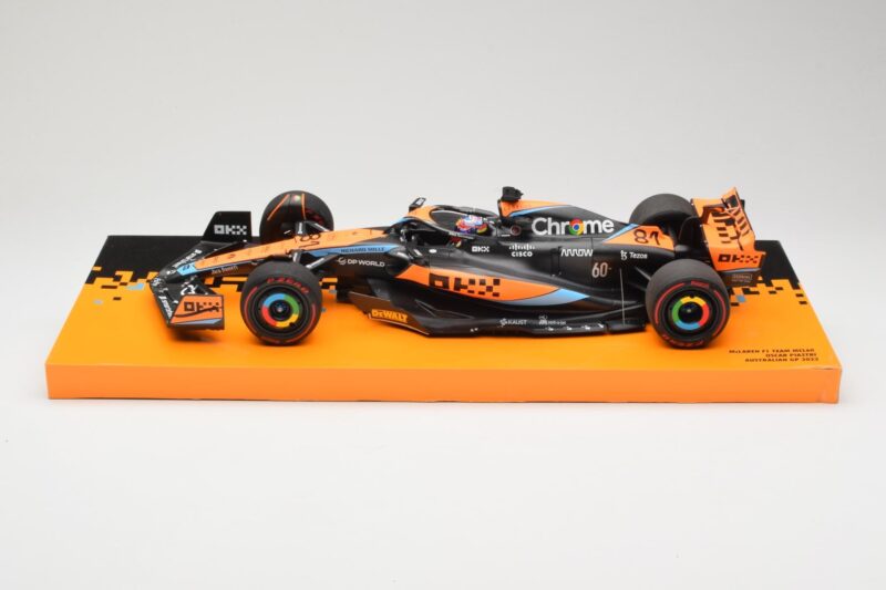 McLaren MCL60 #81 O. Piastri Australian GP 2023 Minichamps 1:18 533231881 Metal