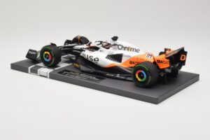 McLaren MCL60 #81 O. Piastri Monaco GP 2023 Minichamps 1:18 537232581 Metal — zdjęcie 5 z 6