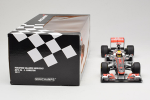 McLaren MP4-26 Mercedes #3 L. Hamilton Vodafone McLaren F1 2011 Minichamps 1:18 530111803 Metal — zdjęcie 7 z 7