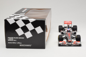 McLaren MP4-27 Mercedes #3 J. Button Vodafone McLaren Showcar F1 2012 Minichamps 1:18 530121873 Metal — zdjęcie 7 z 7