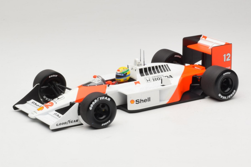 McLaren MP4/4 Honda #12 A. Senna Marlboro McLaren F1 World Champion 1988 Minichamps 1:18 540881812 Metal