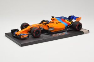 McLaren MCL33 Renault #14 F. Alonso Last F1 Race Abu Dhabi GP 2018 Minichamps 1:18 537183914 Metal — zdjęcie 2 z 6