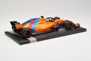 McLaren MCL33 Renault #14 F. Alonso Last F1 Race Abu Dhabi GP 2018 Minichamps 1:18 537183914 Metal — zdjęcie 3 z 6
