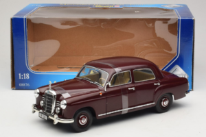Mercedes 180 Ponton Ciemnoczerwony Revell 1:18 08876 Metal — zdjęcie 6 z 6