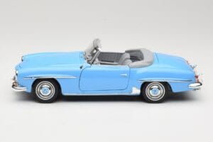 Mercedes 190 SL W121 Jasnoniebieski Norev 1:18 183400 Metal — zdjęcie 4 z 8