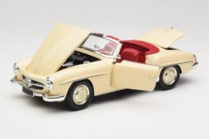 Mercedes 190 SL W121 Beżowy Minichamps 1:18 103037034 Metal — zdjęcie 2 z 8