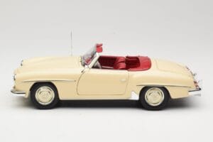 Mercedes 190 SL W121 Beżowy Minichamps 1:18 103037034 Metal — zdjęcie 4 z 8