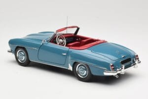 Mercedes 190 SL W121 Niebieski Minichamps 1:18 103037033 Metal — zdjęcie 7 z 8