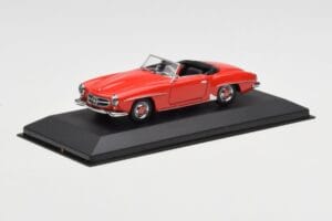 Mercedes 190 SL W121 Czerwony Minichamps 1:43 940033131 Metal — zdjęcie 2 z 4