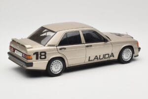 Mercedes 190E 2.3-16 W201 #1 N. Lauda Race of Champions Nurburgring 1984 AUTOart 1:18 88431 Metal — zdjęcie 3 z 8