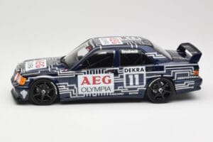 Mercedes 190E 2.5-16 EVO 1 W201 Team Snobeck #11 D. Snobeck DTM 1989 Minichamps 1:18 155893611 Metal — zdjęcie 3 z 6