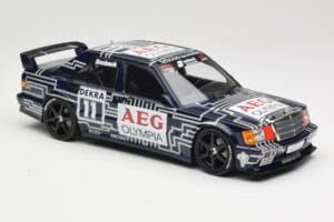 Mercedes 190E 2.5-16 EVO 1 W201 Team Snobeck #11 D. Snobeck DTM 1989 Minichamps 1:18 155893611 Metal — zdjęcie 4 z 6