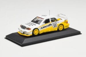 Mercedes 190E 2.5-16 Evo 2 W201 #22 MS Kärcher Schmickler DTM 1990 Minichamps 1:43 13120 Metal — zdjęcie 2 z 4
