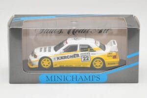 Mercedes 190E 2.5-16 Evo 2 W201 #22 MS Kärcher Schmickler DTM 1990 Minichamps 1:43 13120 Metal — zdjęcie 4 z 4