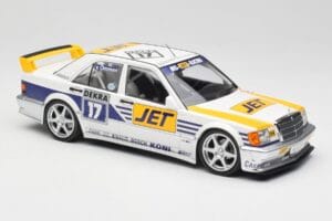 Mercedes 190E 2.5-16 EVO I W201 #17 Team MS-Jet J. van Ommen DTM 1990 Minichamps 1:18 155903617 Metal — zdjęcie 2 z 6