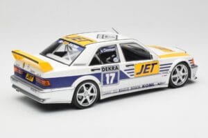 Mercedes 190E 2.5-16 EVO I W201 #17 Team MS-Jet J. van Ommen DTM 1990 Minichamps 1:18 155903617 Metal — zdjęcie 3 z 6